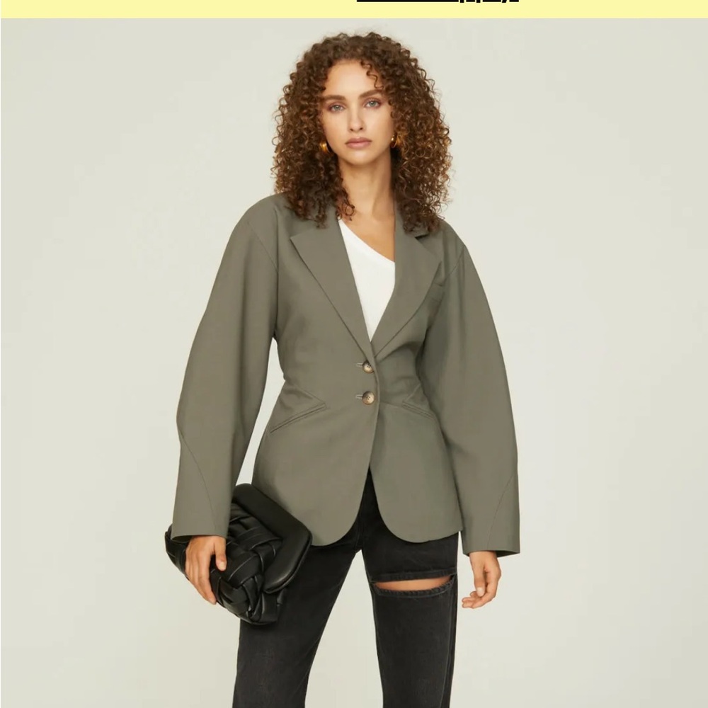 Women's Olive Blazer